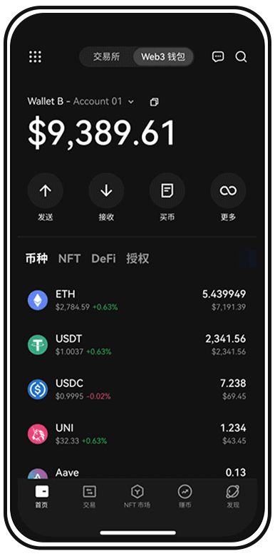 数字钱包下载安装手机版页面展示